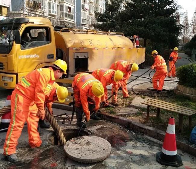 崖城镇市政管道清淤